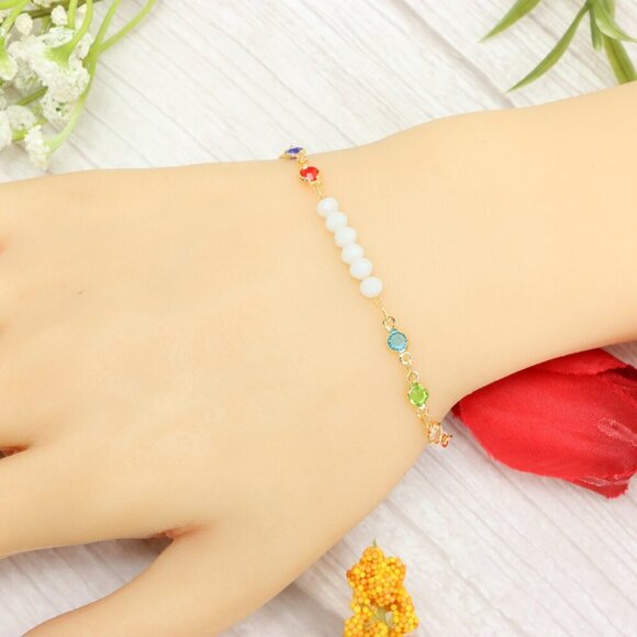"Trendy Handmade Bracelet – A Thoughtful Gift for Girls & Women | UNVRC1449 - Picture 4 of 10